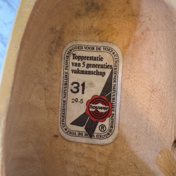 Houwer Topprestatie Van 5 Generaties Vakmanschap Dutch Holland Wooden Shoes 31 3 - Picture 6 of 11